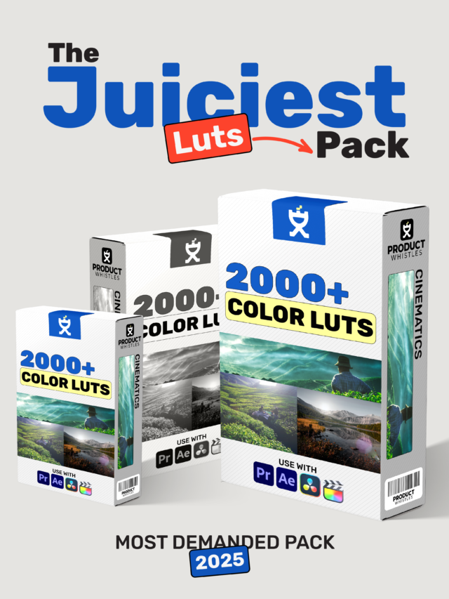 2000 Hollywood-Grade Color LUTs, LUTs Bundle