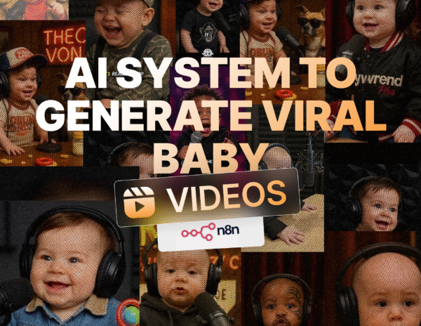 AI Viral Baby Video Automation System | Create & Upload Baby Shorts with AI | n8n Workflow