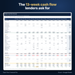 Cash Flow Management Spreadsheet | Small Business Budget, Cash Runway, Credit Line and Financial Planning - Image 3