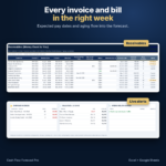 Cash Flow Management Spreadsheet | Small Business Budget, Cash Runway, Credit Line and Financial Planning - Image 4