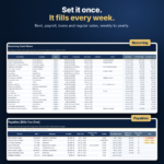 Cash Flow Management Spreadsheet | Small Business Budget, Cash Runway, Credit Line and Financial Planning - Image 9