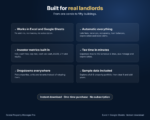 Rental Income and Expense Tracker | Landlord Dashboard, Rent Ledger, Schedule E Organizer & Property Manager - Image 2